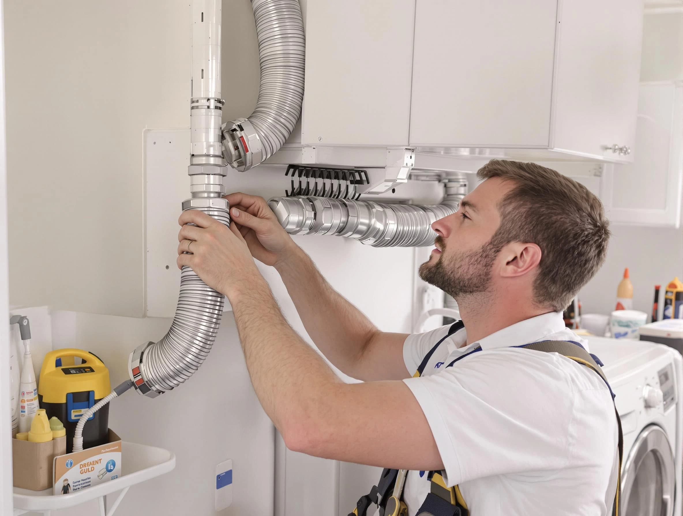 Professional dryer vent repair and installation by Fairburn Dryer Vent Cleaning in Fairburn