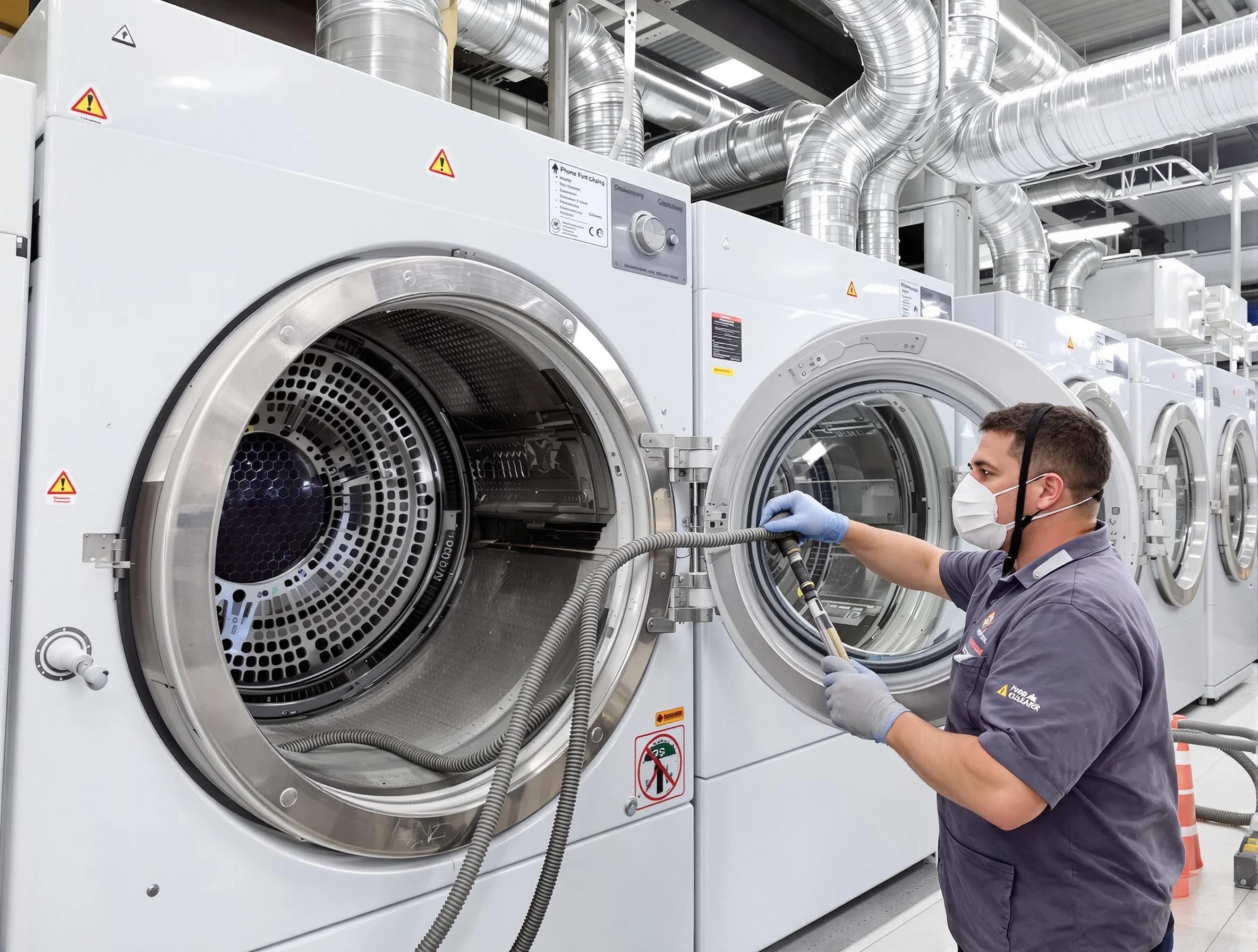 Industrial-grade dryer vent cleaning by Fairburn Dryer Vent Cleaning in Fairburn