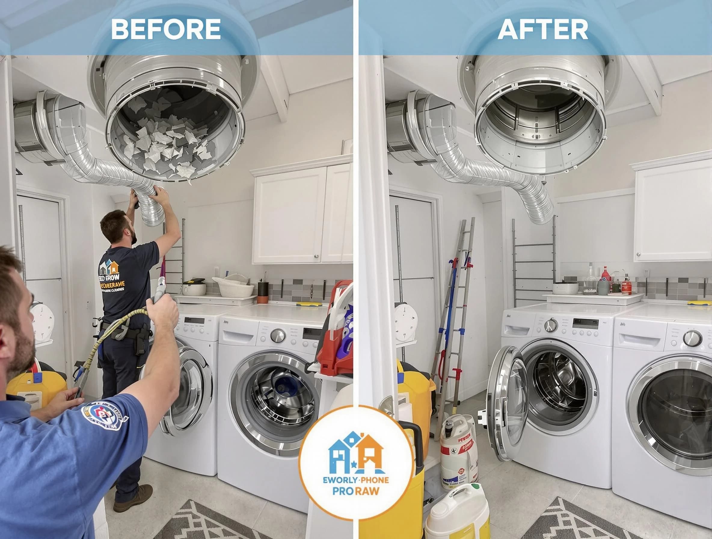 Residential dryer vent cleaning by Fairburn Dryer Vent Cleaning in Fairburn