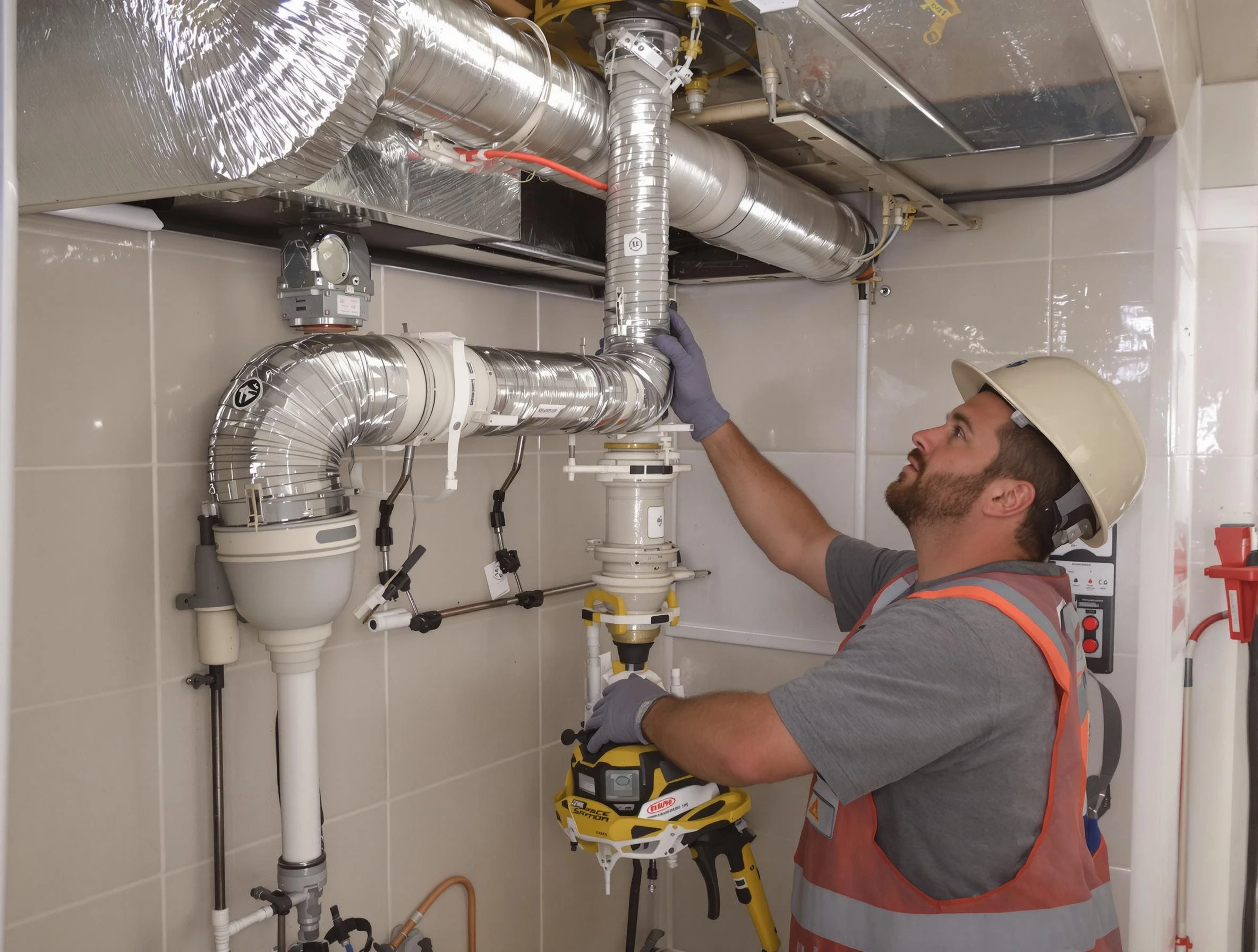 Fairburn Dryer Vent Cleaning expert performing professional dryer vent repair and installation in Fairburn