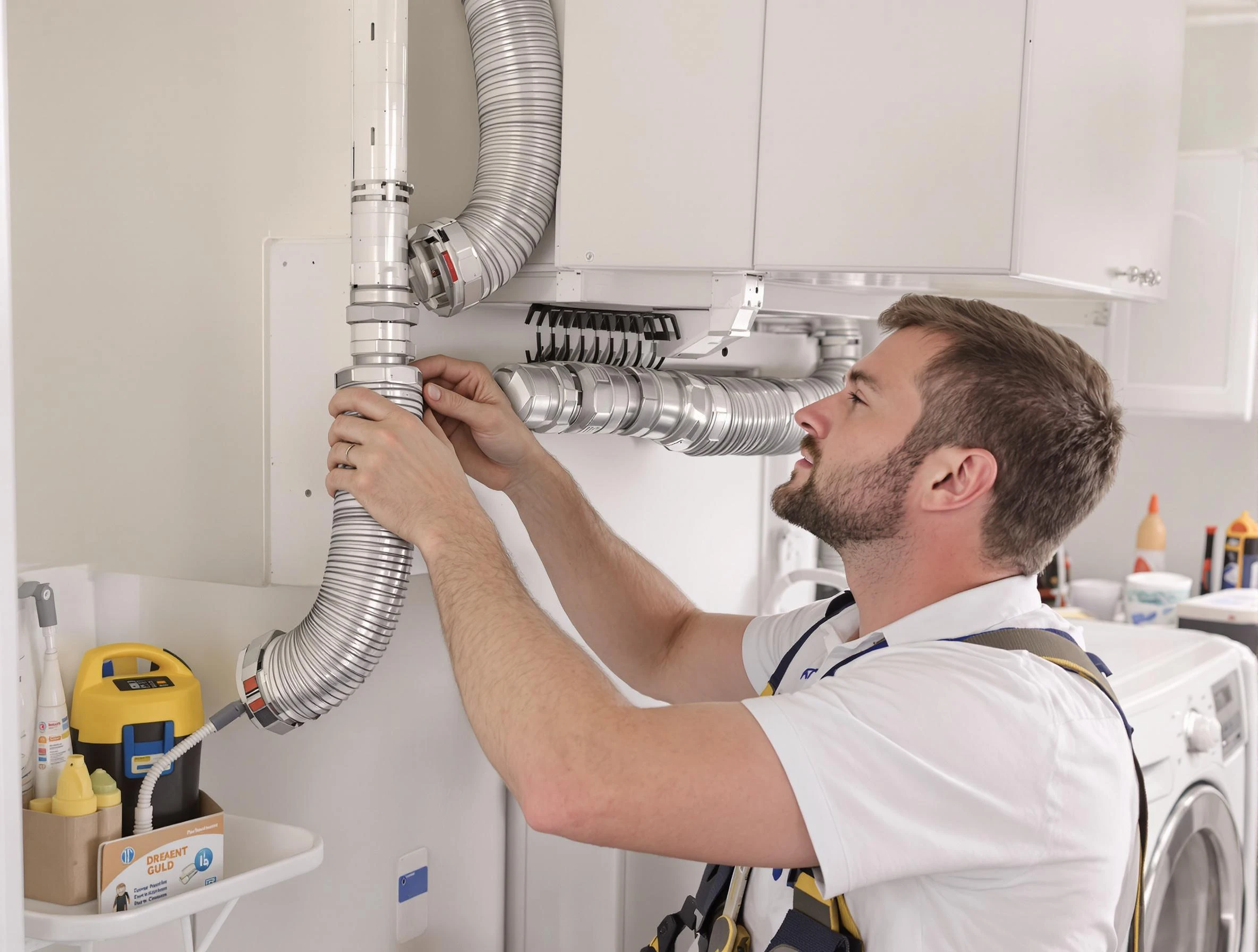 Professional dryer vent repair and installation by Fairburn Dryer Vent Cleaning in Fairburn